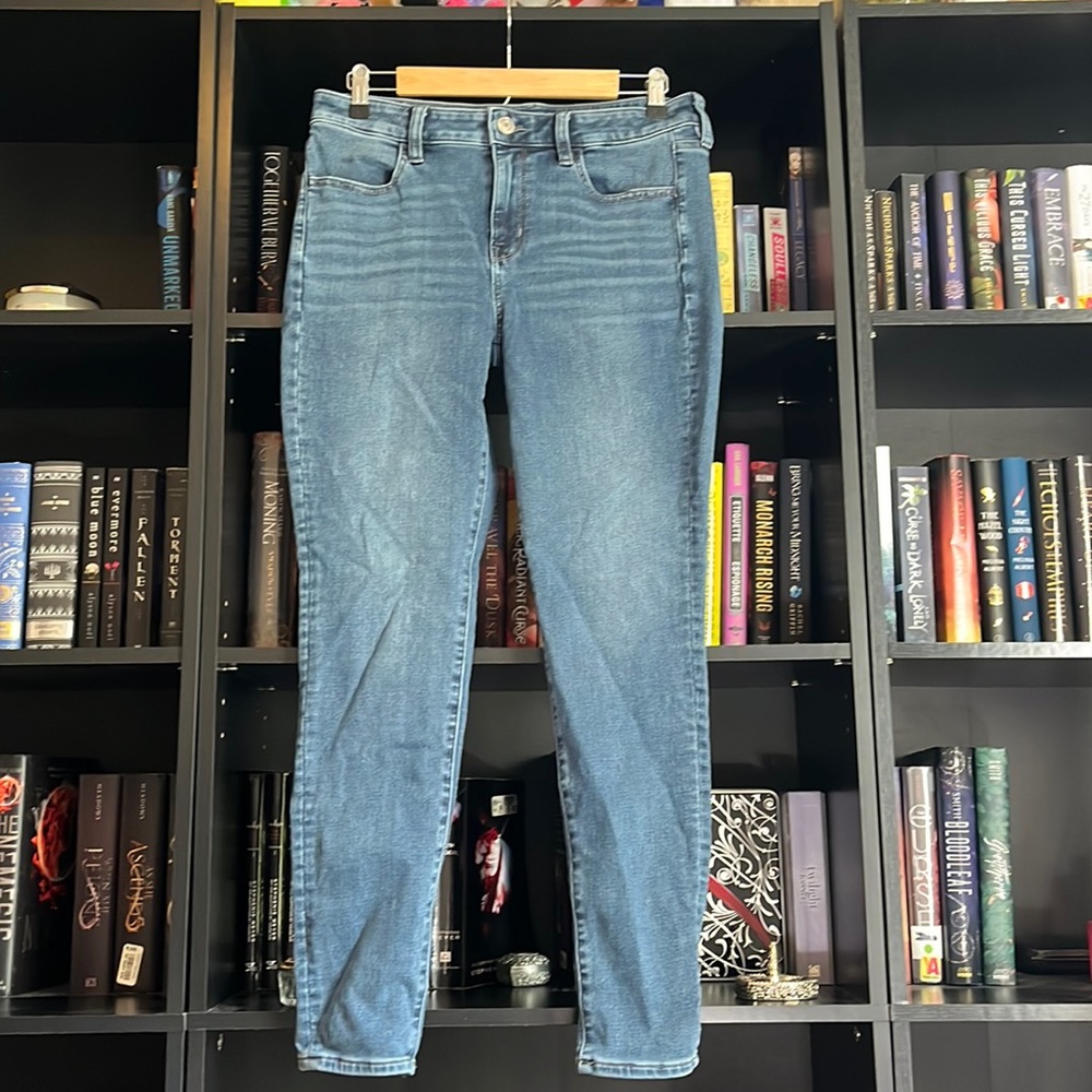 American Eagle super stretch hi-rise jeggings